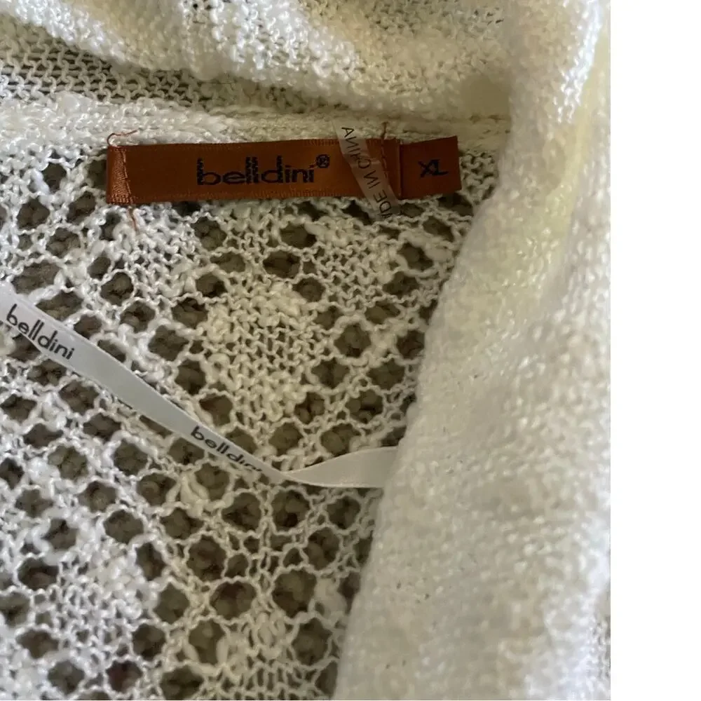 Belldini womens xl lacey cardigan sweater